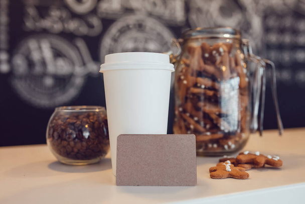 Coffee Cup Mockup For Branding - Фото, зображення
