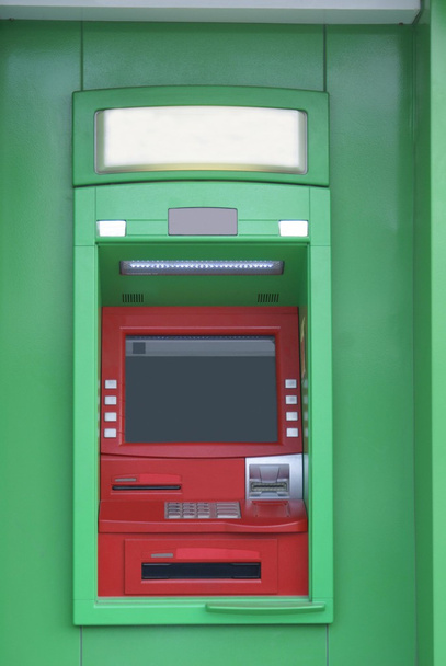 Cash machine. cash point. ATM. hole in the wall. - Foto, imagen