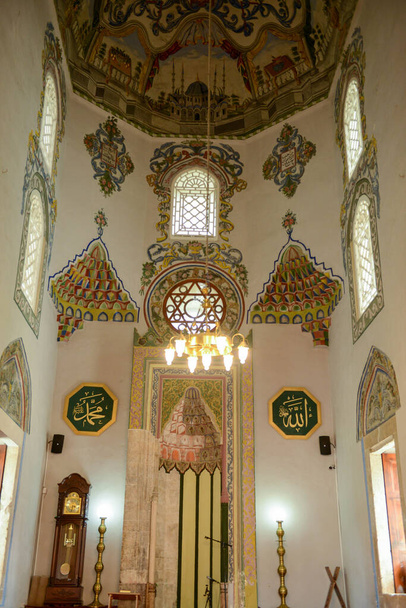 Interiores de la mezquita Sinan Pasha en Prizren, Kosovo - Foto, Imagen