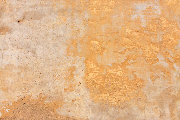 Rough clay material wall texture with rough surface texture with rust stains and scratches. - Zdjęcie, obraz
