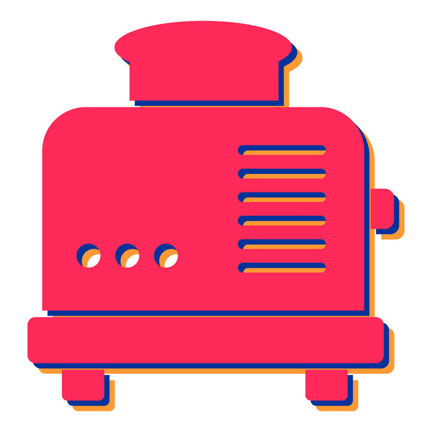 toaster food icon vector illustration design - Vector, Image