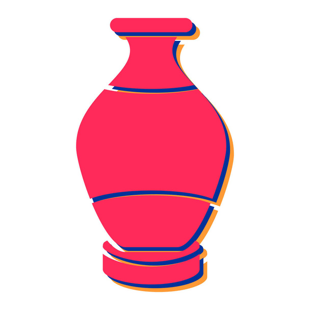 vector illustration of vase  - Vector, Image