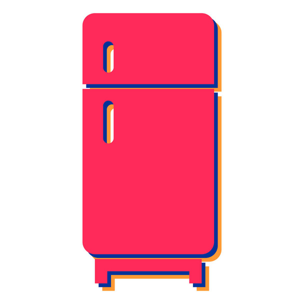 fridge icon vector illustration - Vector, Image