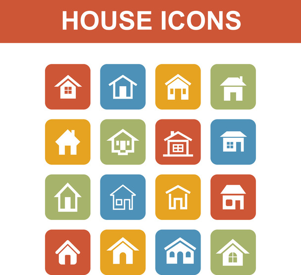 Домашние иконы - Вектор,изображение
