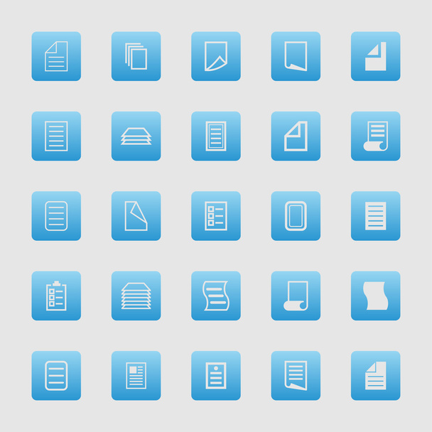 document icons - Vector, Image