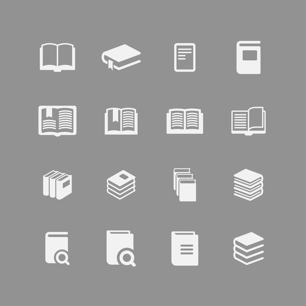 Book icons - Вектор, зображення