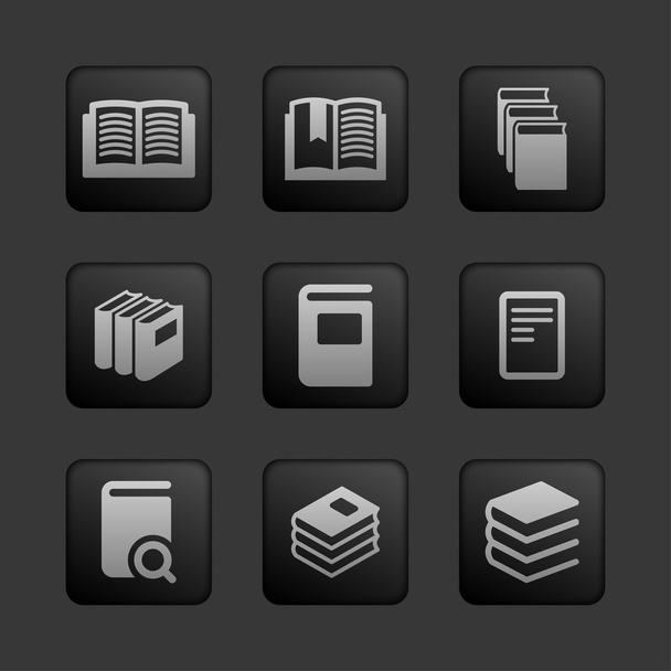 Book icons - Vector, imagen