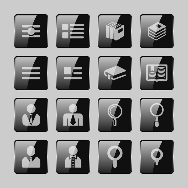 application icons - Διάνυσμα, εικόνα