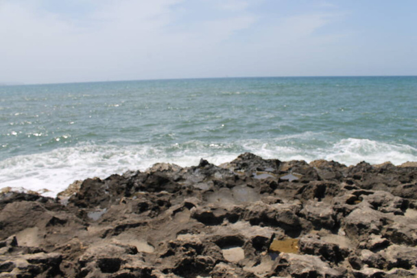 Εδώ είναι η παραλία Κολ ντεν Ρεμπάσα. Νησί Μαγιόρκα. Ισπανία - Φωτογραφία, εικόνα