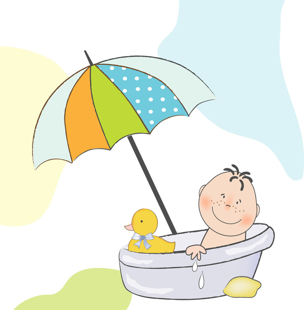 Annuncio doccia bambino
 - Foto, immagini