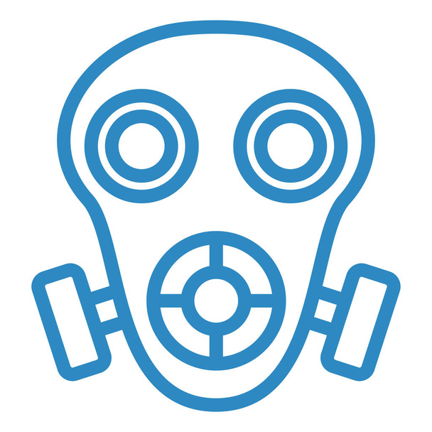 значок кисневої маски. начерк медичної захисної системи Векторні піктограми для веб-дизайну ізольовані на білому тлі
 - Вектор, зображення