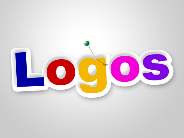 Logo znaku reprezentuje tożsamość firmy i marki - Zdjęcie, obraz