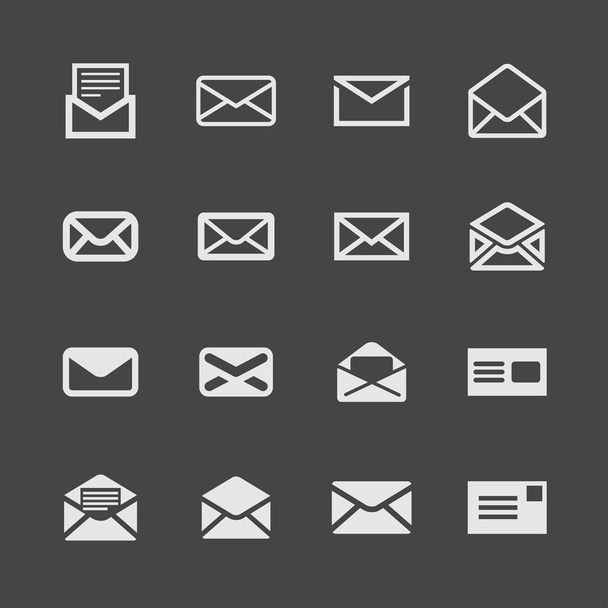Mail icons - Vector, imagen
