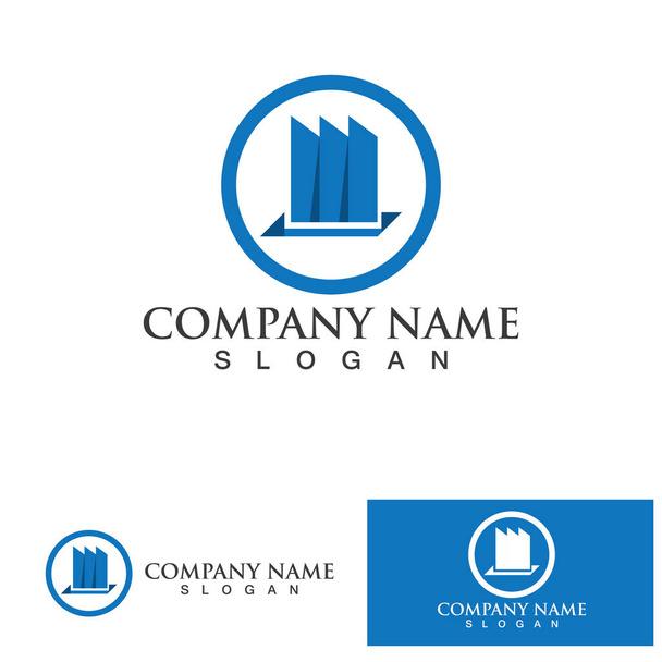 Logo Business Finance et Marketing Illustration vectorielle - Vecteur, image