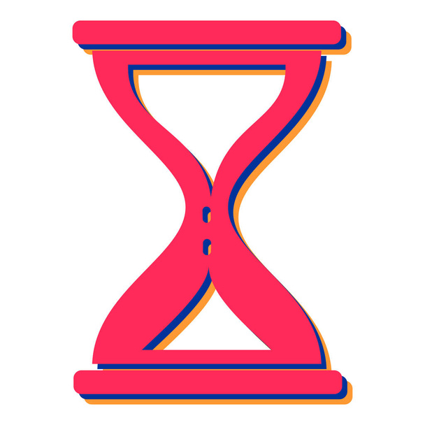 hourglass icon. vector illustration - Vettoriali, immagini