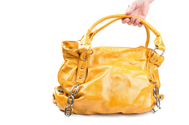 τσάντα μόδας κίτρινο - Φωτογραφία, εικόνα