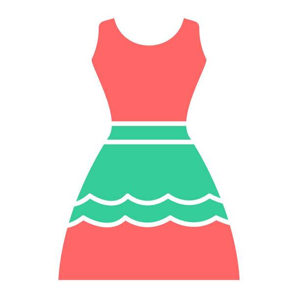 платье. иконка сайта - Вектор,изображение