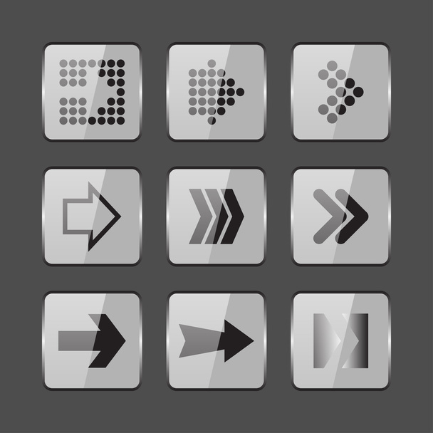Arrow icons - Vetor, Imagem