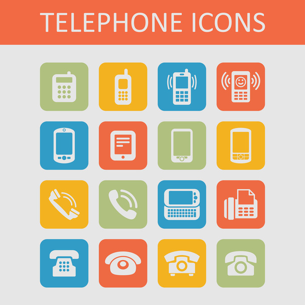 icônes de téléphone
 - Vecteur, image