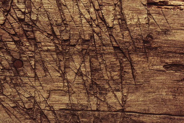 старинные старые покрашенные срезает коричневый деревянный фон для текста, рекламы или дизайна. Деревянный текстур - Фото, изображение