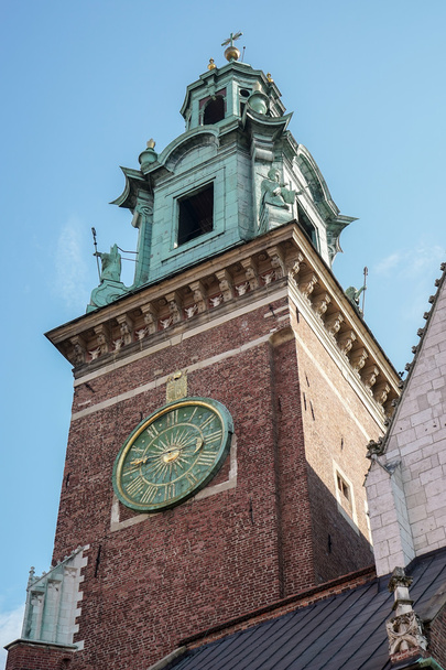 Zsigmond-torony és a krakkói óra - Fotó, kép