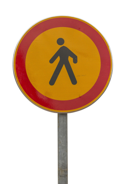 kein Fußgängerverkehrszeichen 2 - Foto, Bild