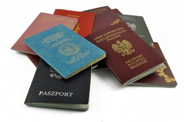Other travel documents isolated - Photo, Image