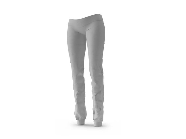 Pantalones de chándal Jogger 3D Ilustración Escena burlona sobre fondo aislado - Foto, Imagen