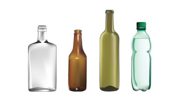 illustrazioni vettoriali di bottiglie
 - Vettoriali, immagini