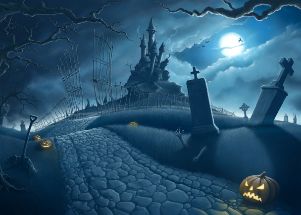 Halloween-Nacht - Foto, Bild
