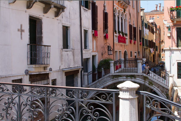 Romantic canal in Venice. - Φωτογραφία, εικόνα