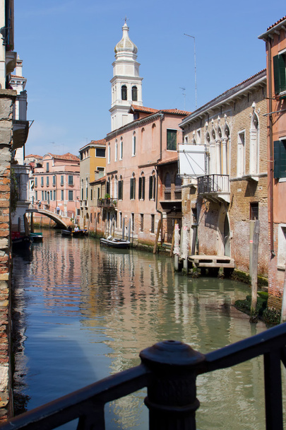 Historic houses  in Venice - Valokuva, kuva