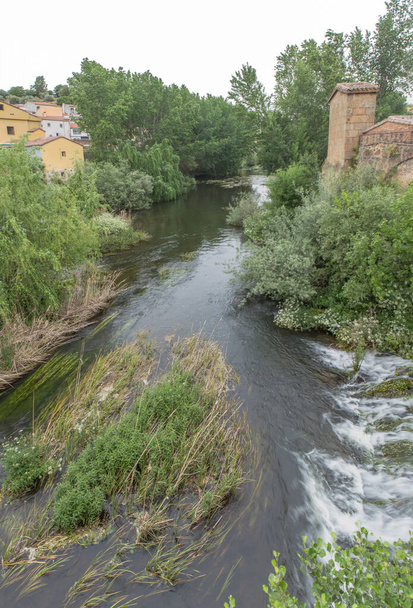 Molino de la Casca watermill, Plasencia, Ισπανία. Παλιό ελαιοτριβείο Jerte River - Φωτογραφία, εικόνα