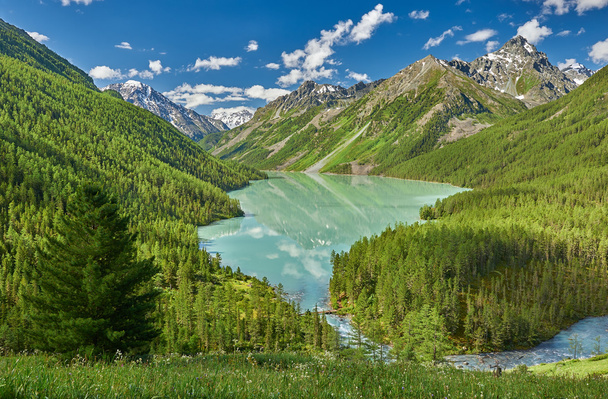 Mountain lake - Foto, Bild