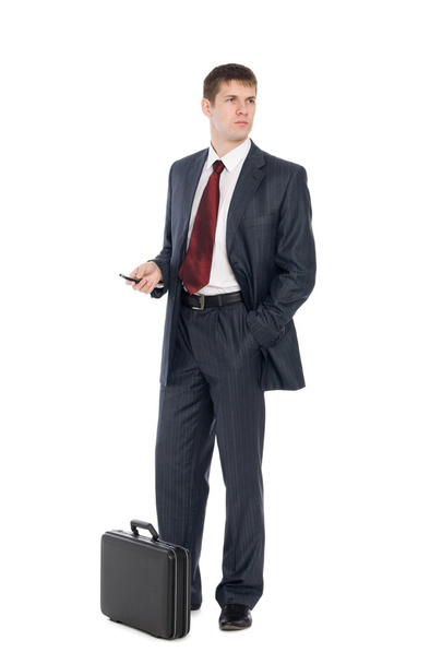 Awaiting a handsome young businessman - Фото, изображение