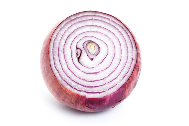 Red onion - Foto, afbeelding