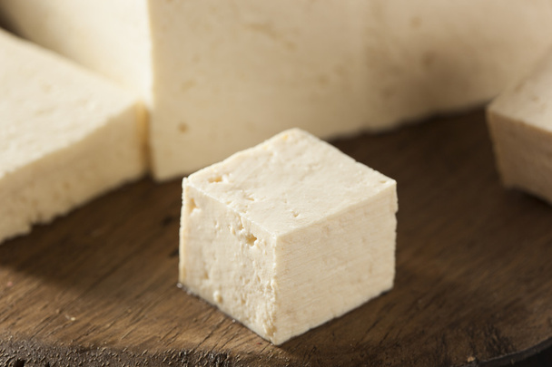 Organic Raw Soy Tofu - Фото, зображення