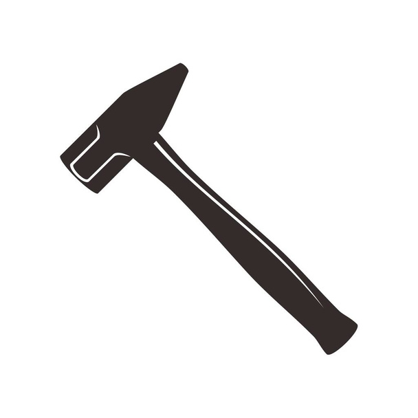 Ilustración de martillo herrero. Imagen vectorial - Vector, Imagen