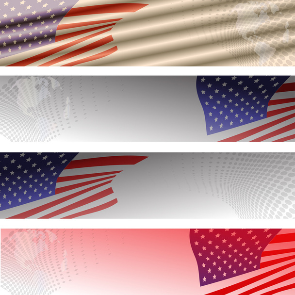 bandiera americana sfondo. - Vettoriali, immagini