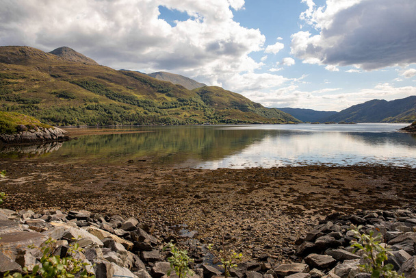 June 4, 2022. Scotland, Great Britain. Beautiful mountain landscape. - Photo, Image