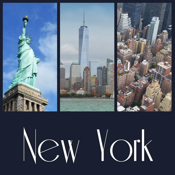 New York city collage - Фото, изображение