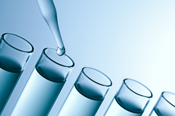 laboratory test tubes - Фото, зображення