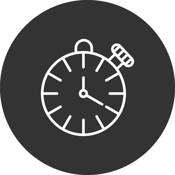 Stopwatch icon vector illustration - ベクター画像