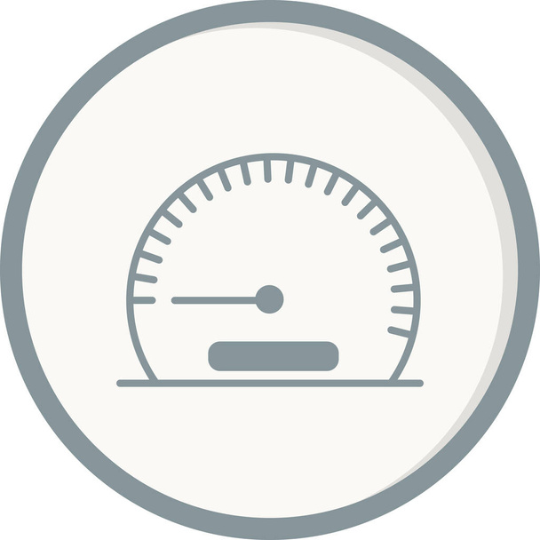 Speedometer  icon vector illustration - Vetor, Imagem