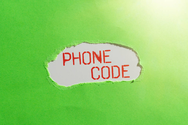 Tekstbijschrift met Promo Code, Bedrijfsoverzicht digitale nummers die u een goede korting geven op bepaalde producten -47806 - Foto, afbeelding