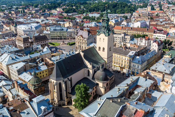 Lviv bird's-eye view - Fotó, kép