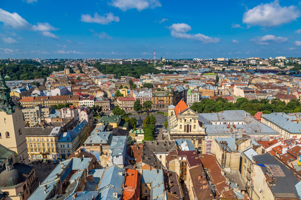 Lviv bird's-eye view - Foto, immagini