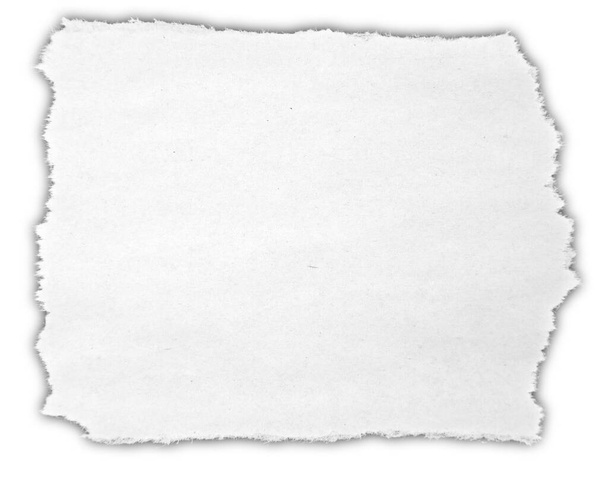 Um pedaço de papel rasgado  - Foto, Imagem