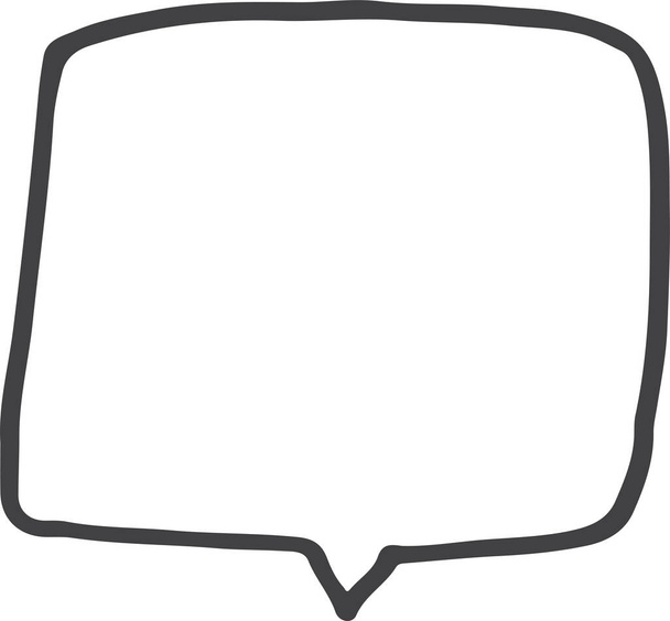 Speech bubble icon sign symbol design - Vector, imagen