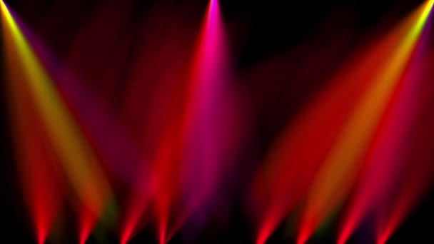 Toneelverlichting CG licht animatie motion graphics - Video